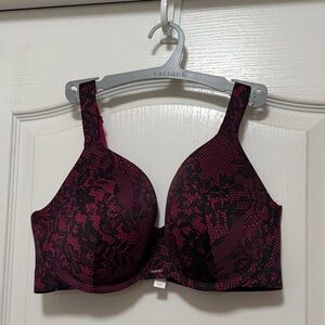 Lane Bryant Cacique Modern luxe 38D lightly lines full coverage bra